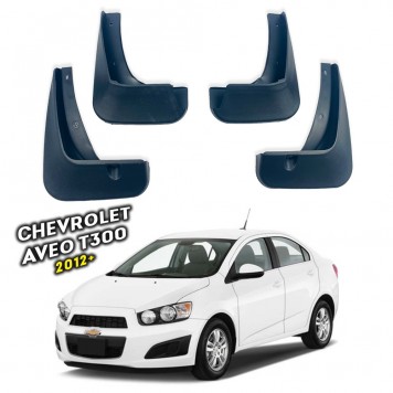 Брызговики для Chevrolet Aveo T300 2012+ Седан 